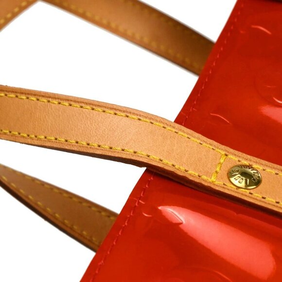 Louis Vuitton Red Vernis Reade PM Tote Handbag - Picture 6 of 10